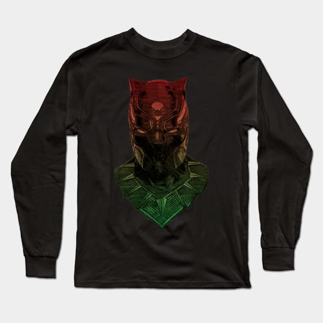 Black PANther alt 1 Long Sleeve T-Shirt by Thisepisodeisabout